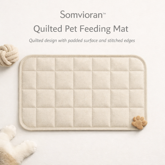 Somvioran™ Quilted Pet Feeding Mat