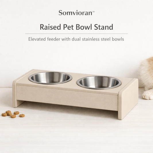 Somvioran™ Raised Pet Bowl Stand